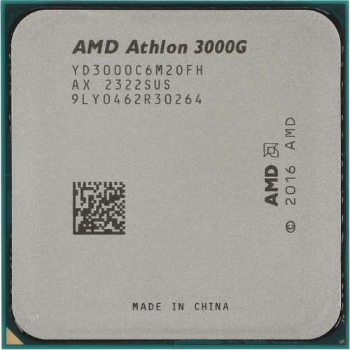 Процессор AMD Athlon 3000G, AM4,  OEM [yd3000c6m2ofh]